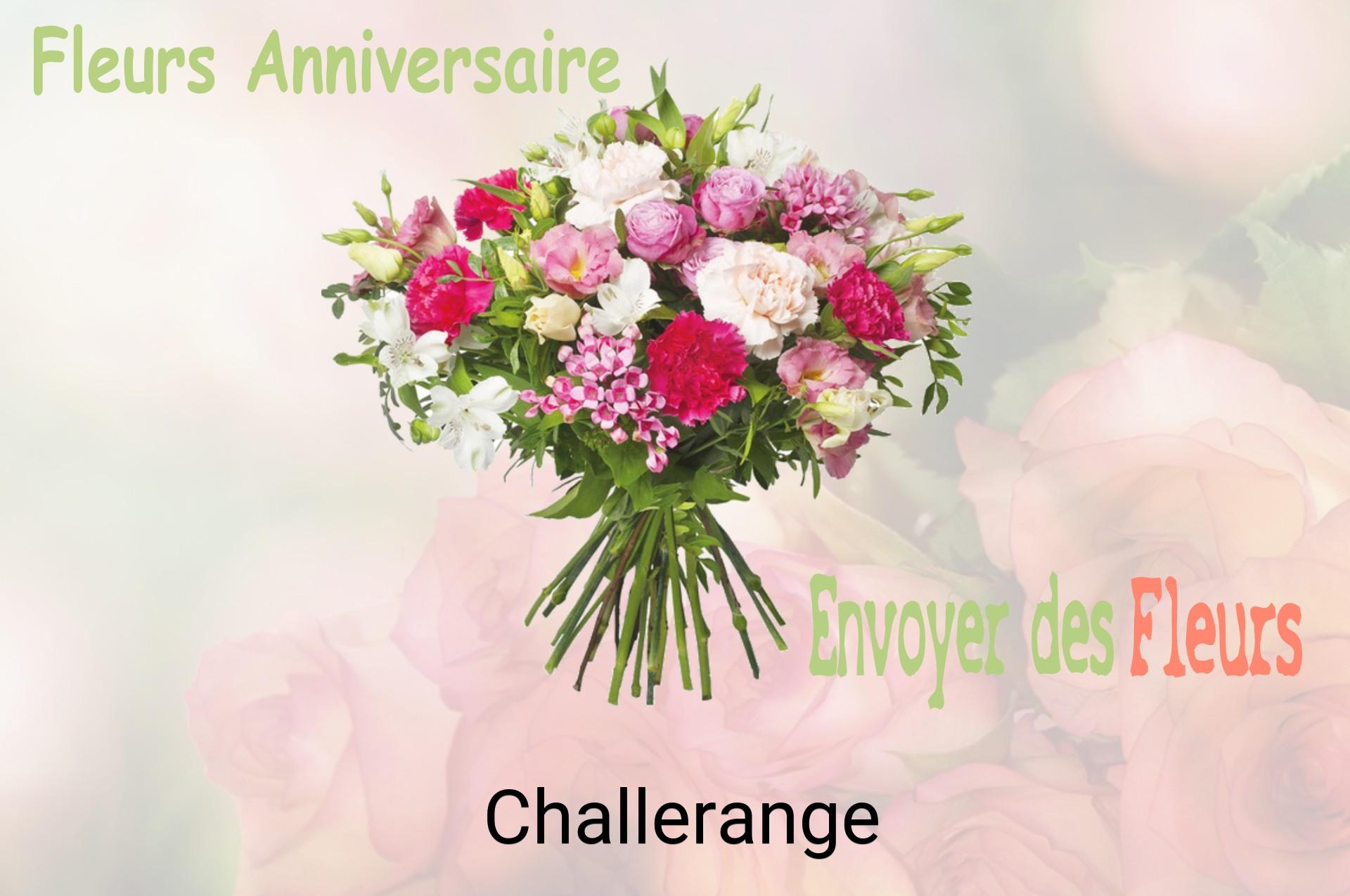 Bouquet de fleurs d’anniversaire livré à Challerange