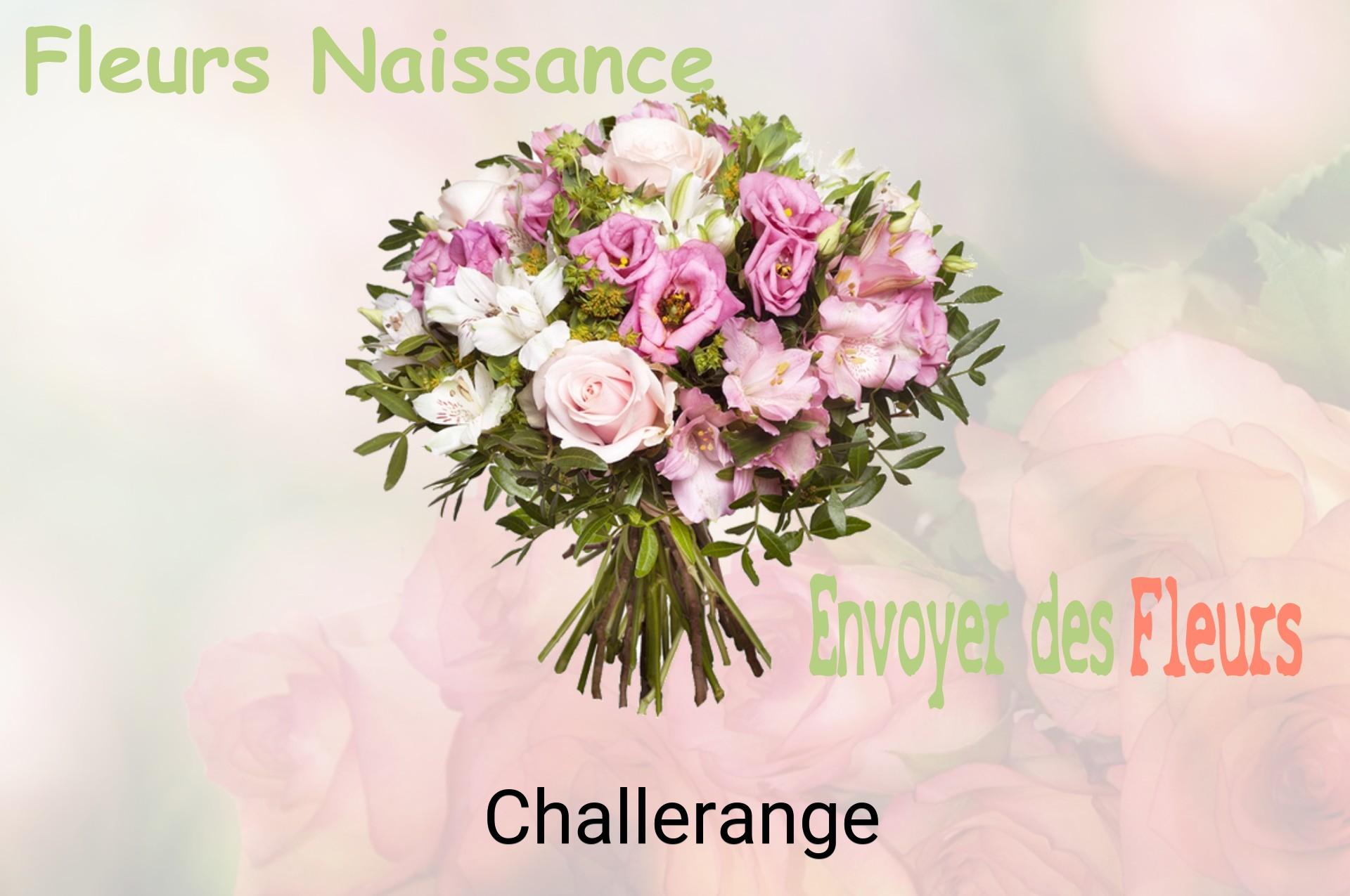 Bouquet de fleurs de naissance livré à Challerange